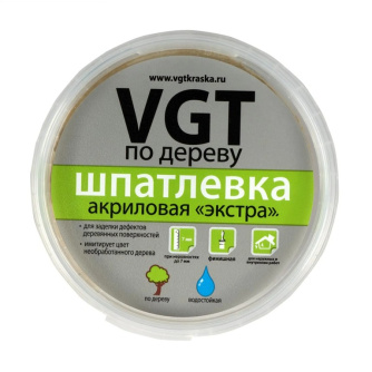 Купить Шпатлёвка "Экстра" по дереву сосна 0 3кг VGT  VGT0256 фото №2