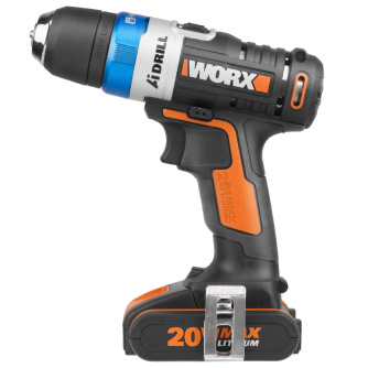 Купить Дрель аккумуляторная WORX AiDrill WX178 20V 2Ач кейс фото №2