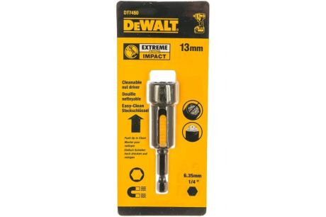 Купить DEWALT  Ключ торцевой 13 мм IMPACT  DT7450-QZ фото №2
