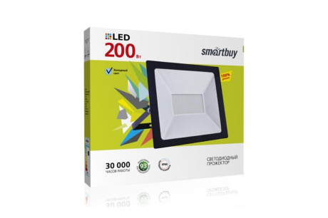 Купить Прожектор с/д Smartbuy 200w SMD 6500К IP65  Черный   SBL-FLSMD-200-65K фото №5