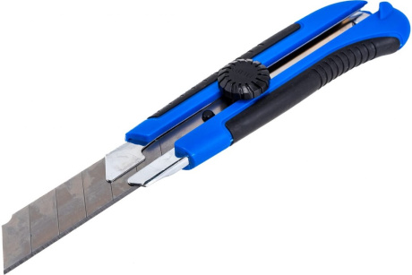 Купить Нож технический 25мм винтовой фиксатор  двухкомп. рукоятка  VERTEX  0044-02 фото №7