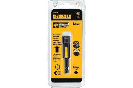 Купить DEWALT  Ключ торцевой 13 мм IMPACT  DT7450-QZ фото №3